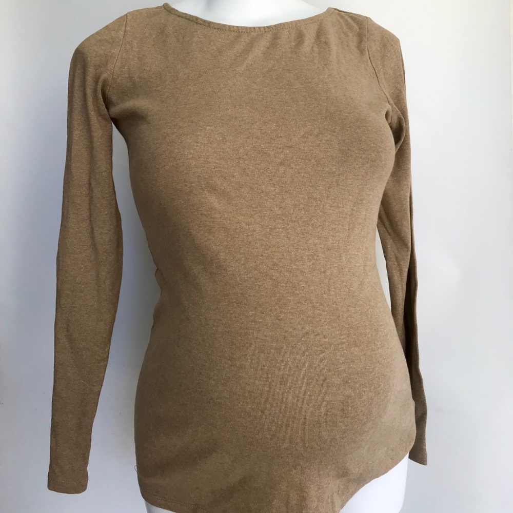 Motherhood Maternity Long Sleeve T-shirt Top